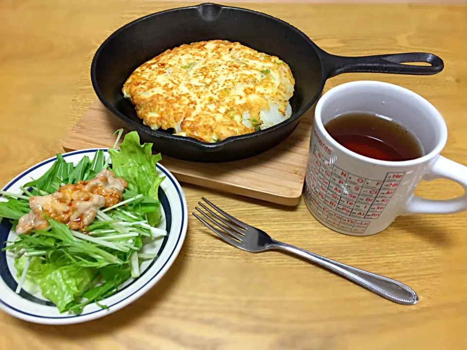 ヘルシー洋風お好み焼きー。|あやさん