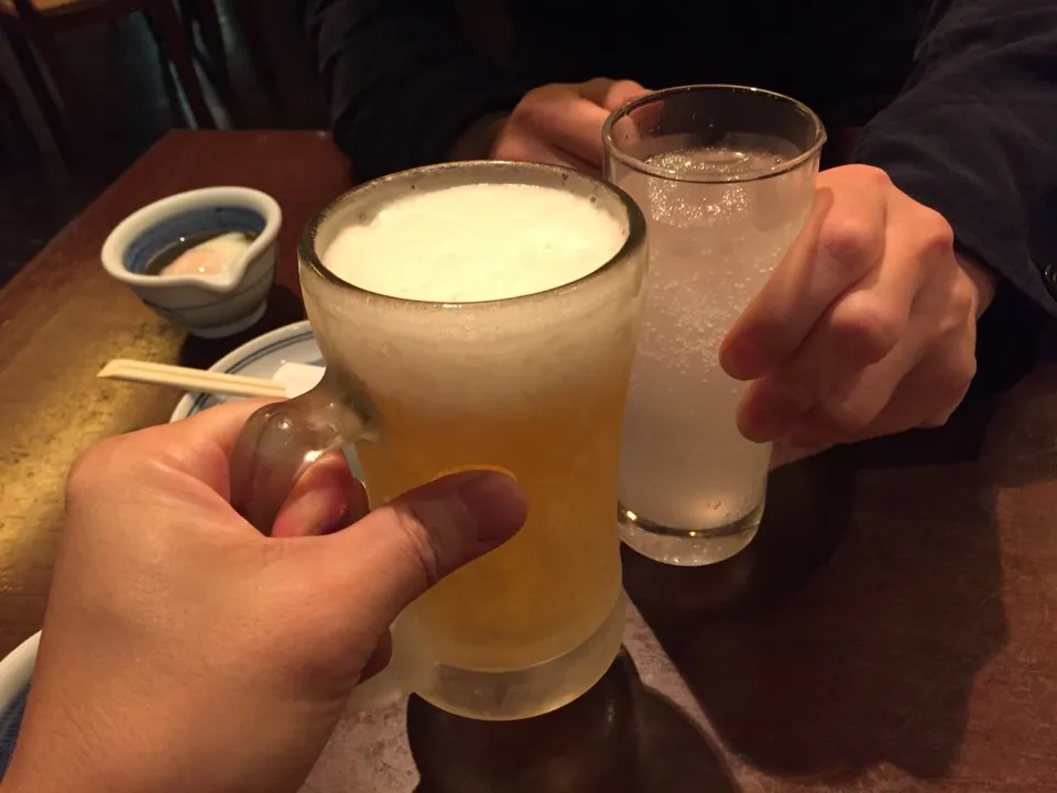 Snapdishの料理写真:変革生ビールで乾杯ーっ♪(*^^)o∀*∀o(^^*)♪|Kojiさん