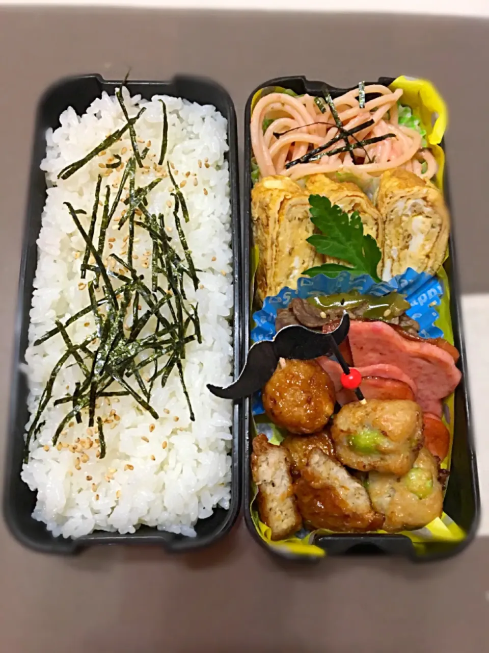 Snapdishの料理写真:息子弁当@205.|もりさん