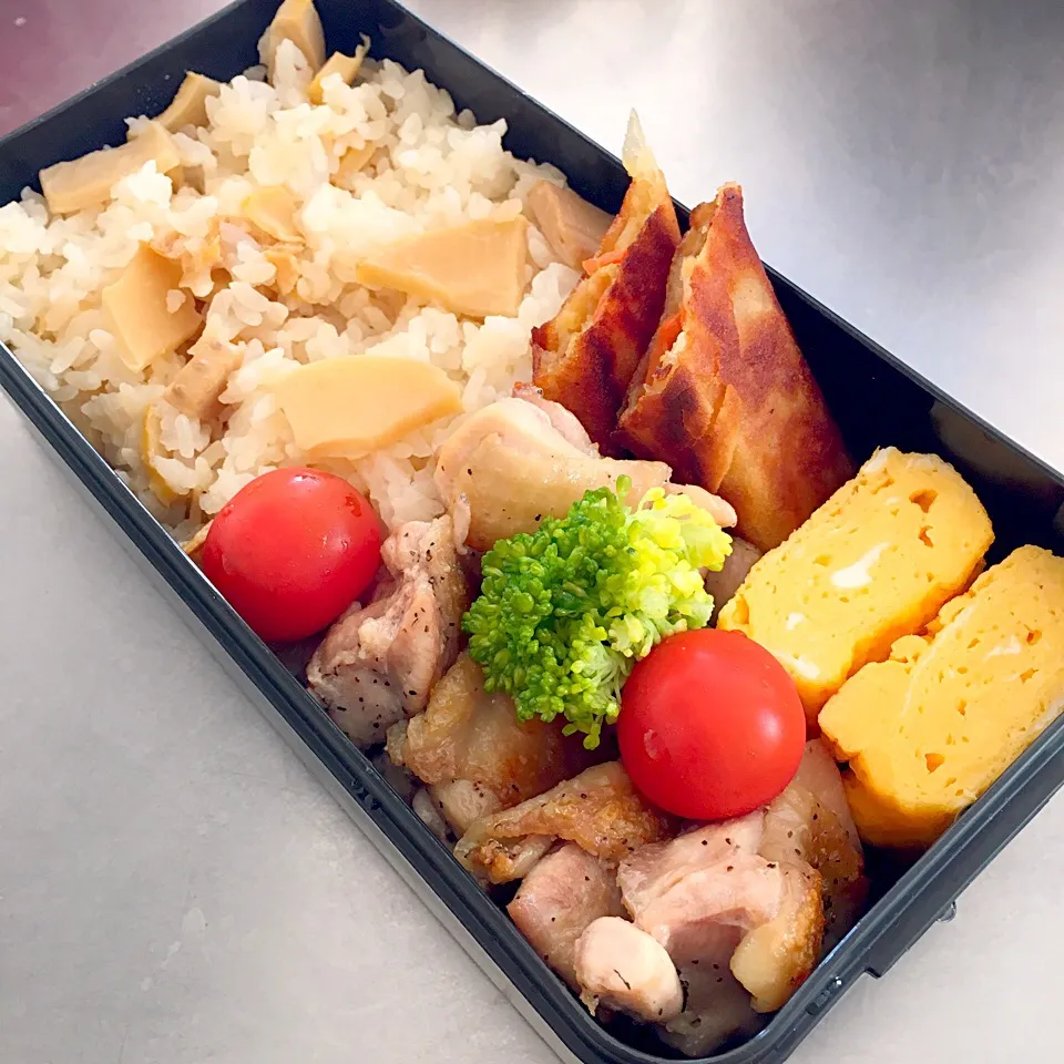 5/12 たけのこご飯弁当|すずちゅんさん