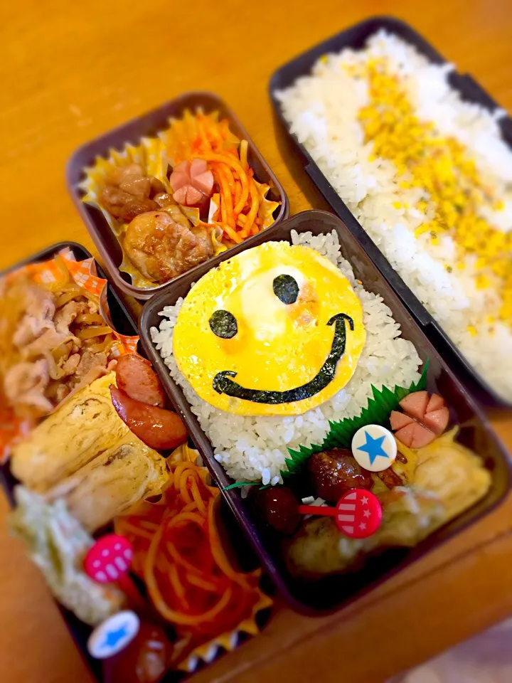 Snapdishの料理写真:お弁当|あーるさん