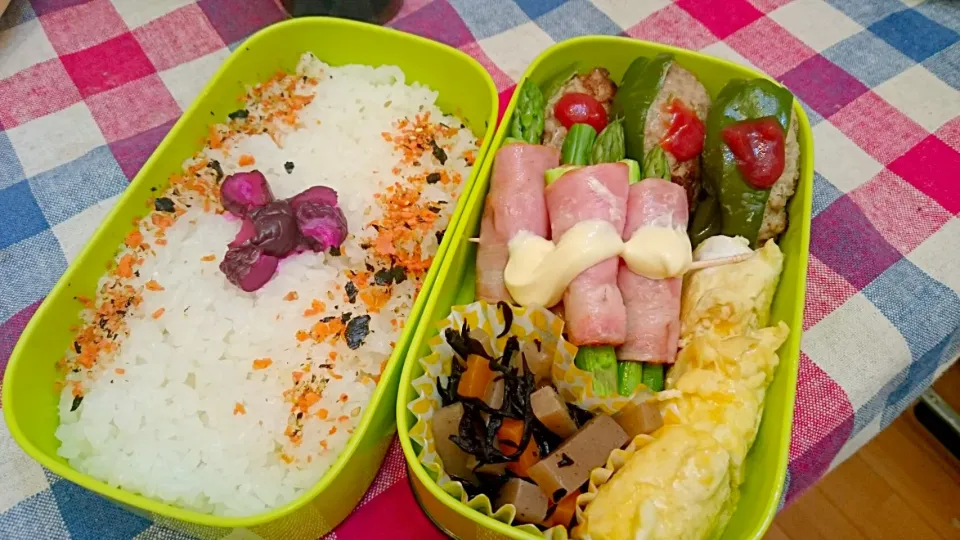 男子高校生のお弁当|アップルパイさん