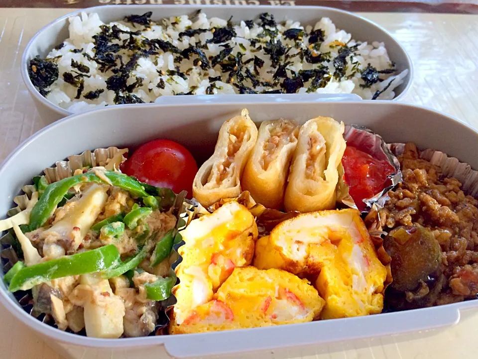 Snapdishの料理写真:旦那様のお弁当|あやん太さん