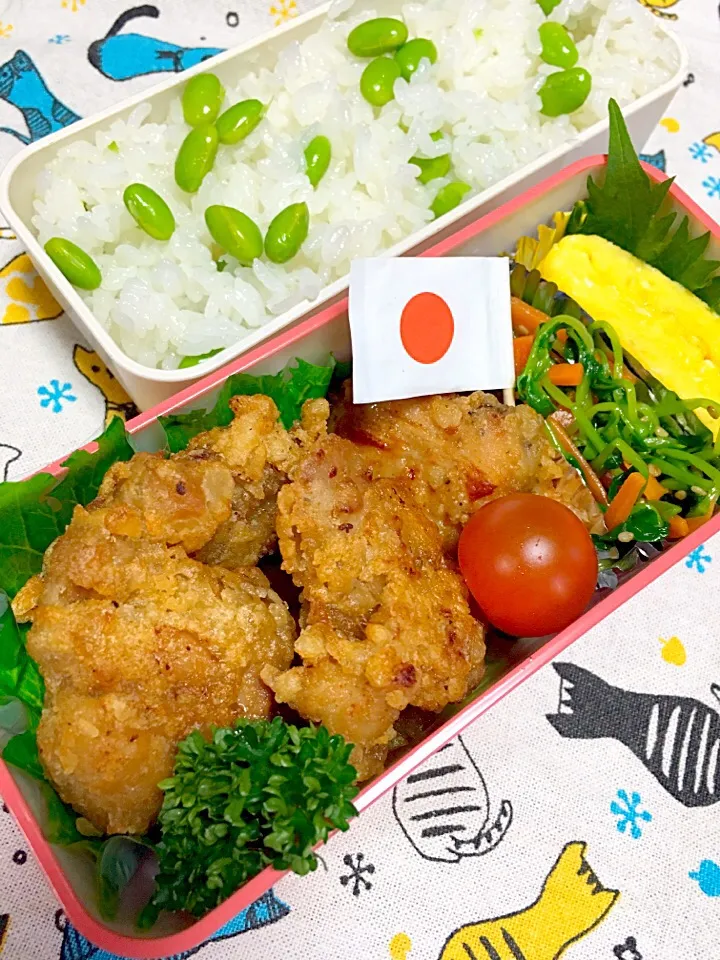 唐揚げ弁当|かりんかさん