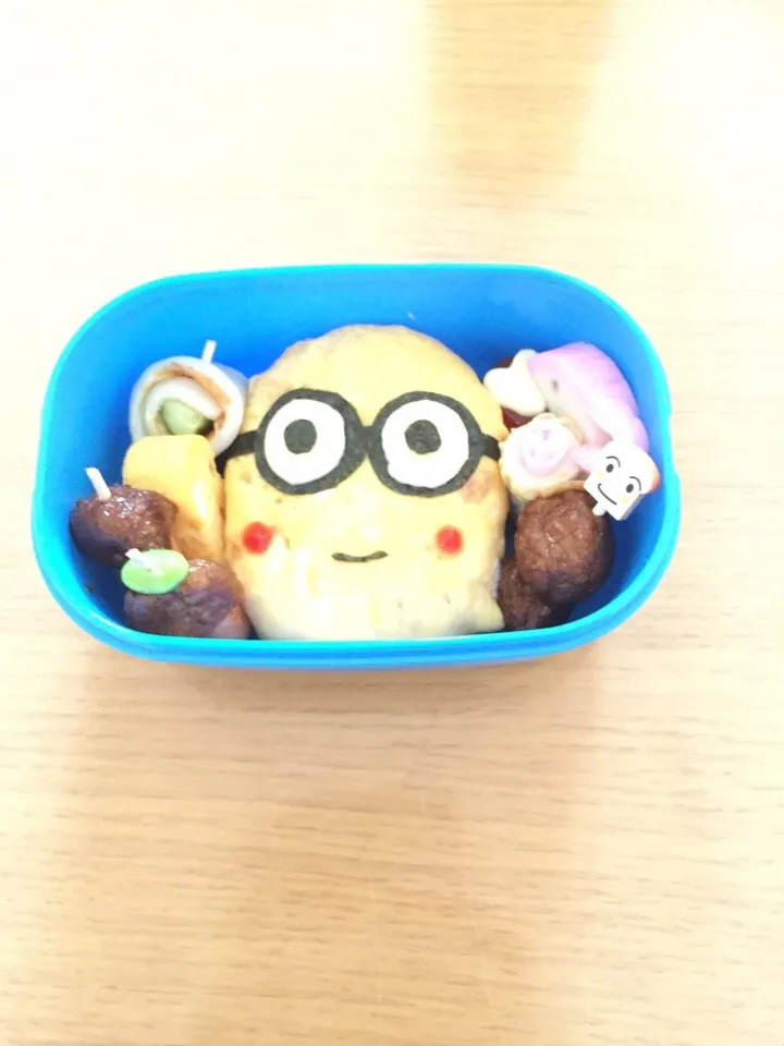 Snapdishの料理写真:キャラ弁♡
#ﾐﾆｵﾝｷｬﾗ弁 #ｵﾑﾗｲｽ|如月( ﻿˶﻿´⚰︎`˵﻿ )さん