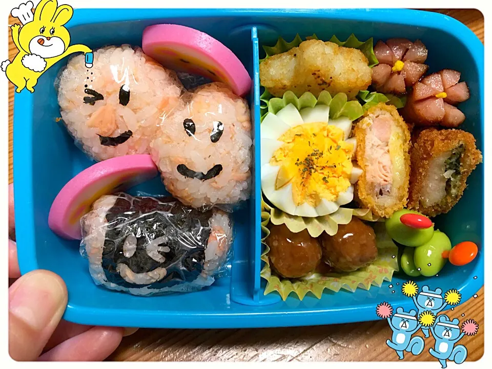 ３歳 遠足弁当 2016.5.12|お家ご飯ていいね♡さん