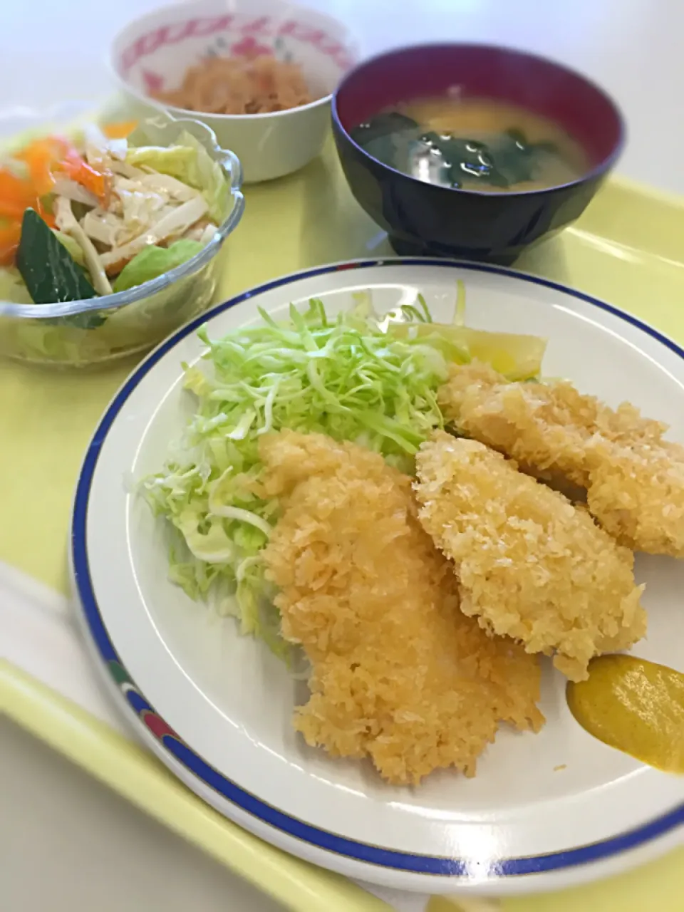 Snapdishの料理写真:チキンカツ定食❗️|wildcat山猫さん