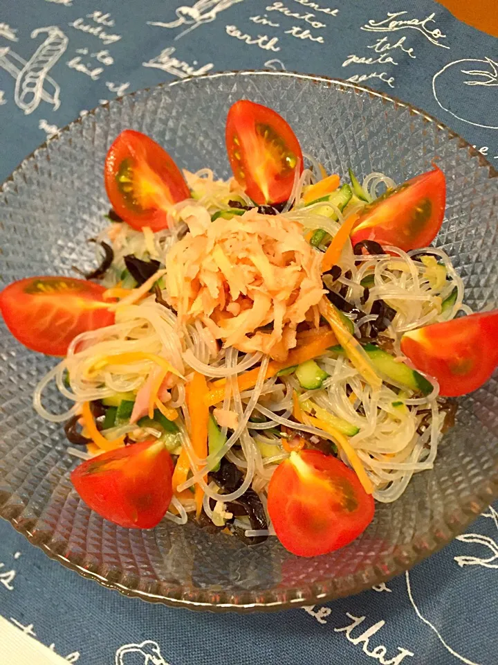 btnonさんの料理 話題の 酢しょうが✨を使って春雨サラダ|Miki (^_−)−☆さん