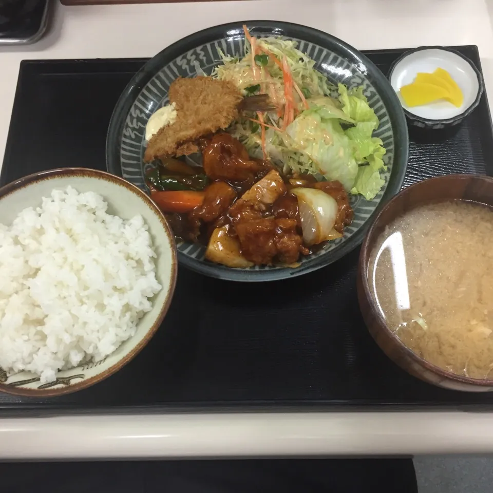 酢豚定食|アクちゃんさん