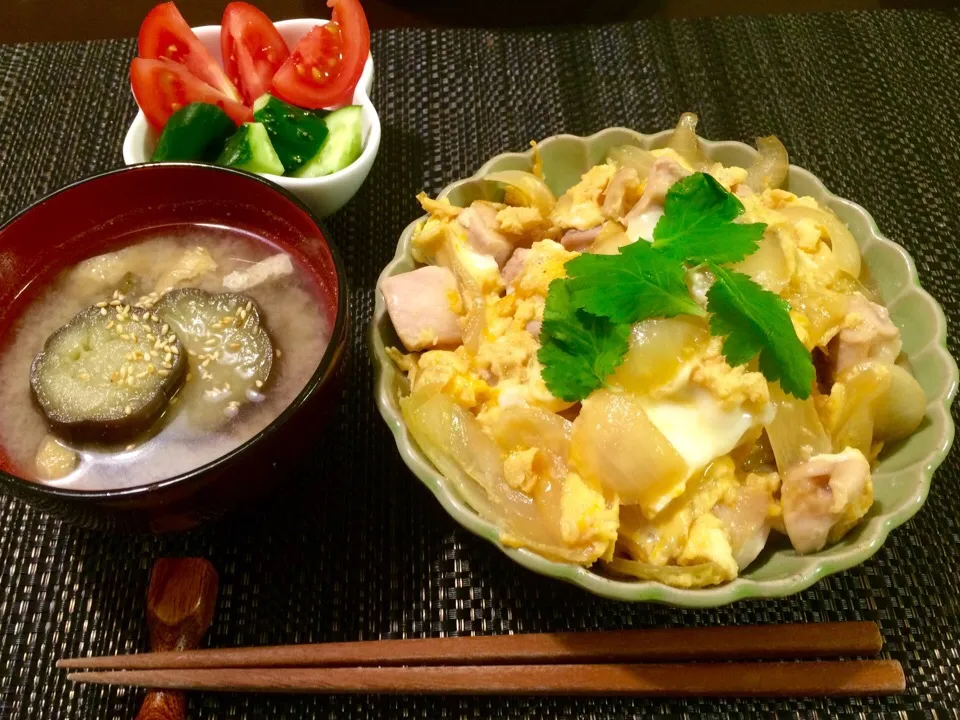 ふわとろ親子丼定食|Jun  Sakamotoさん