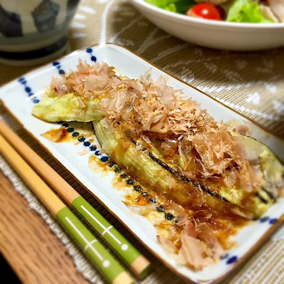 今日の夕飯☆焼きナスアップ|あさこさん