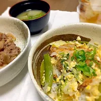 カツとじ丼×牛丼🐮|Shuseiさん