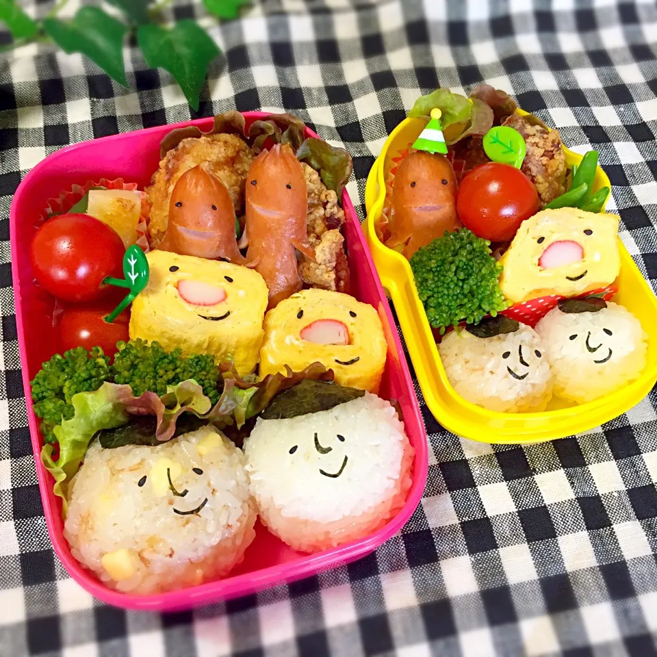 親子遠足弁当|キナリさん