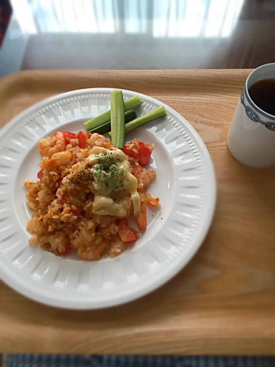 エビとトマトのチャーハン|sachikoyamさん