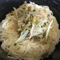 『ジャガイモとパクチーの金平素麺』|shnskさん