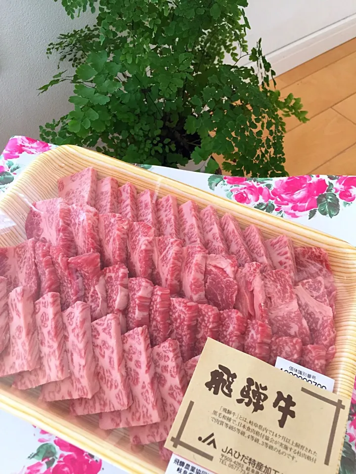 Snapdishの料理写真:飛騨牛いただきました(^з^)-☆
今夜は焼肉‼︎|morio0827さん