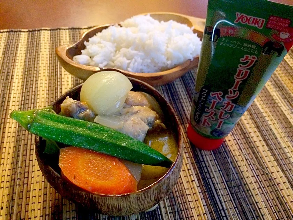 Green curry🔥ほぼｺｺﾅｯﾂﾐﾙｸのﾁｷﾝｸﾞﾘｰﾝｶﾚｰ|🌈Ami🍻さん