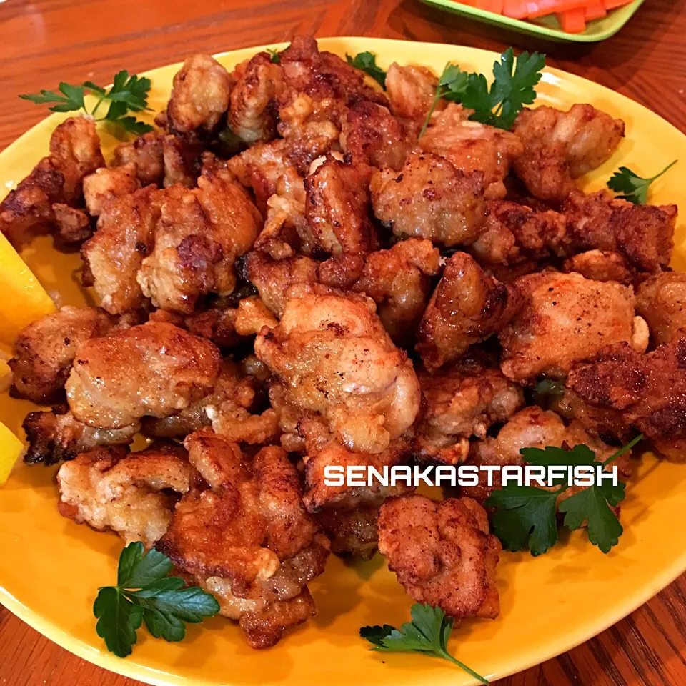 咲きちゃんさんの料理 うちの ザンギ🐔 （鶏のから揚げ）|愛さん