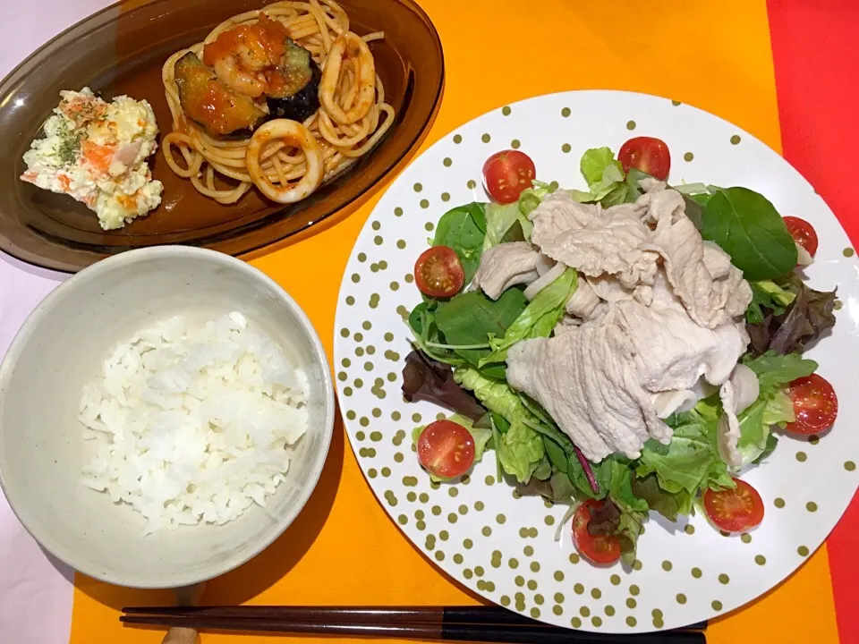 冷しゃぶサラダ|yuuさん