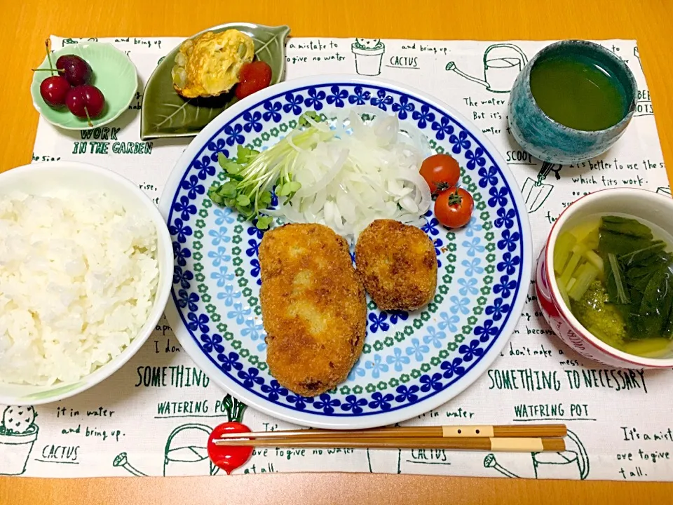 Snapdishの料理写真:5/13晩御飯|ゆーみんさん