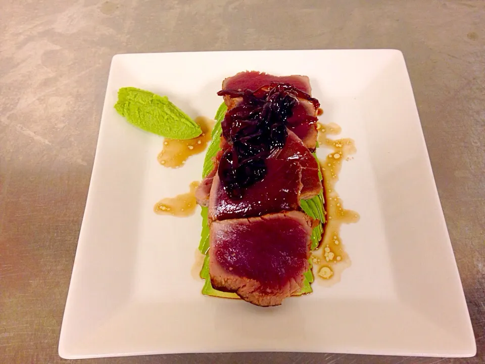 Snapdishの料理写真:Seared tuna appetizer|Chef Guidaさん