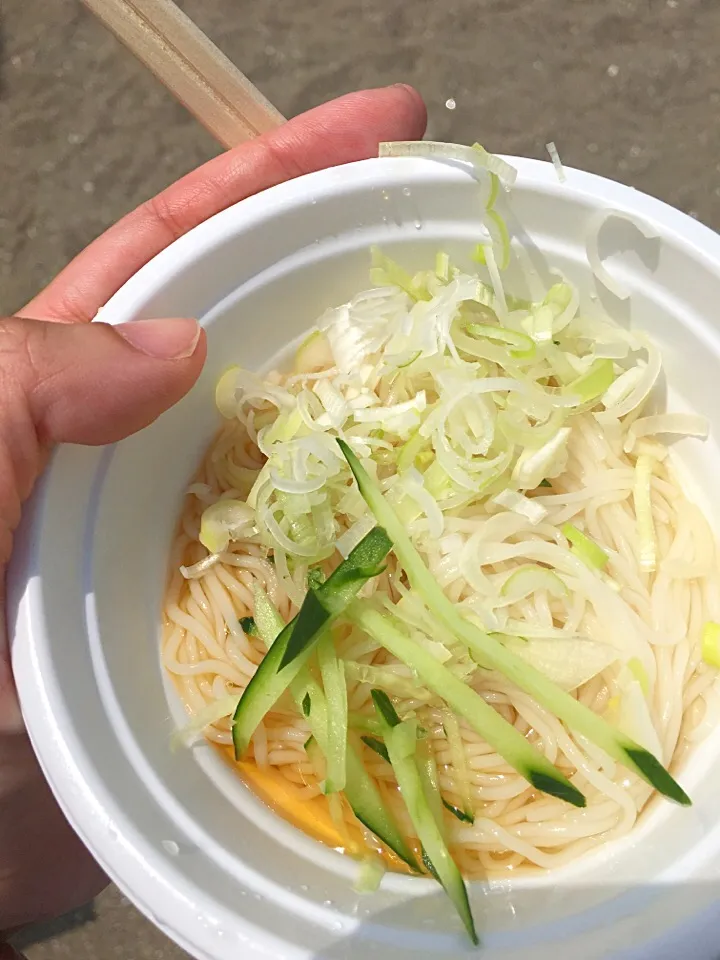 16キロエイド おそうめん|やすこさん