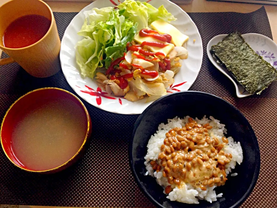 5月14日朝食兼昼食|ばぁさんさん