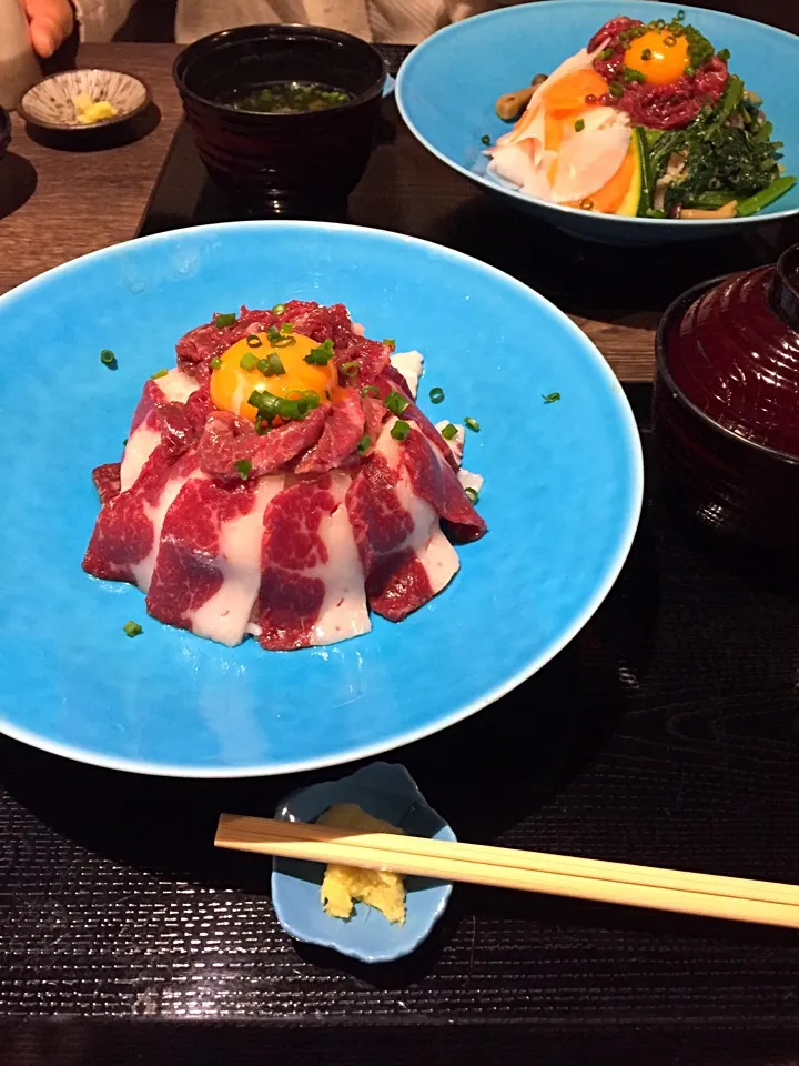 熊本産馬肉丼|山内博之さん