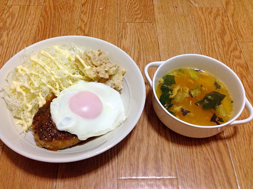 旦那ちゃんの夕食♥️|ちゃびきゅさん