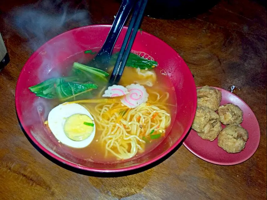 Karage Tomyum Ramen..
#JapanFood #RamenAa|Putri Maulidiyantiさん