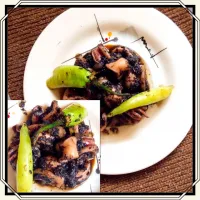 SPICY SQUID ADOBO☺️😃😋|christineさん