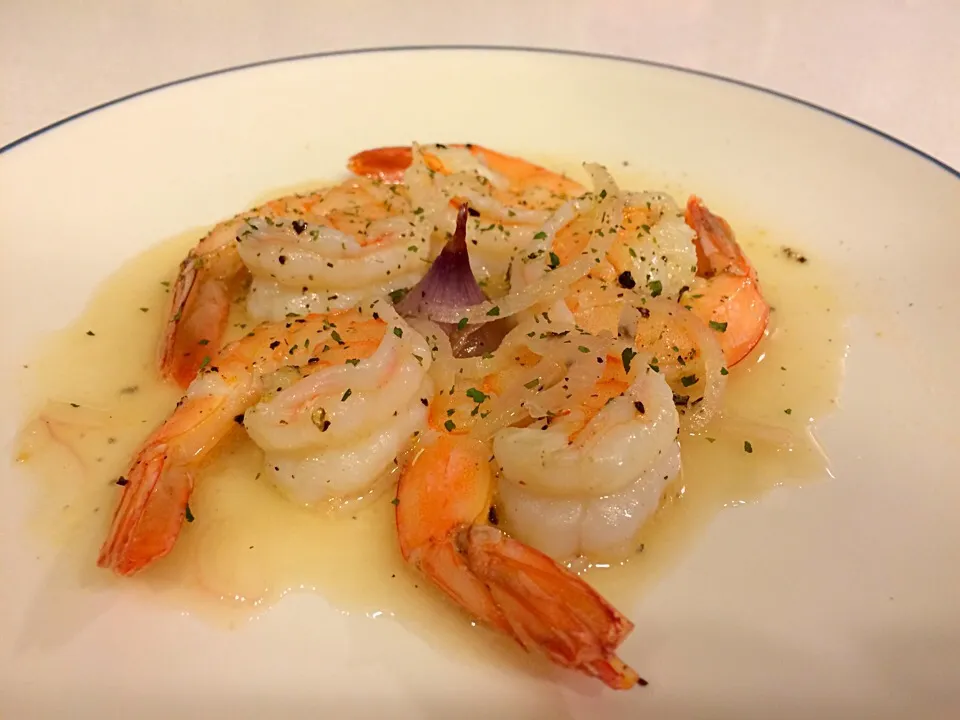 Shrimp in White Wine Sauce|せるさん