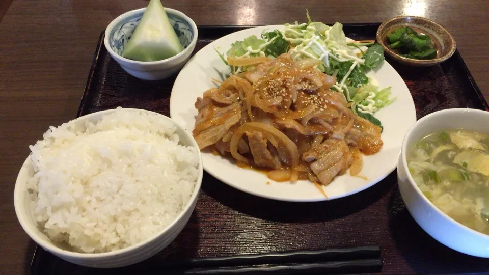 スタミナ焼肉定食|おっちさん