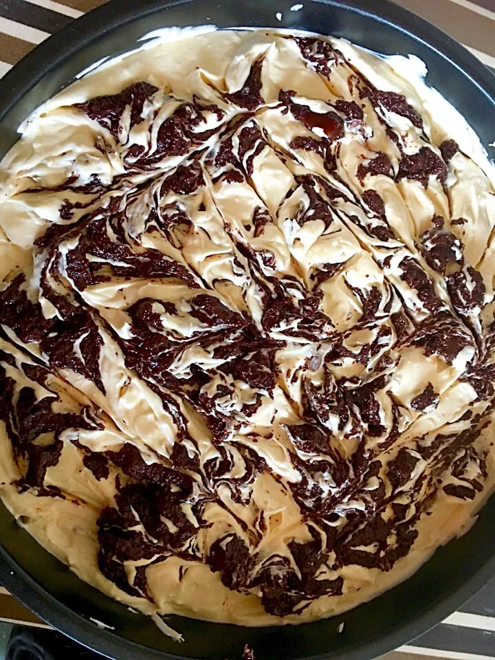 Ready to bake marble cheesecake brownies|Babyluv Cabrera Ocampoさん