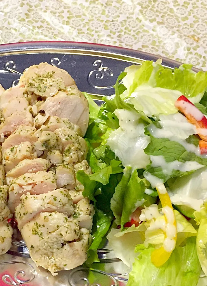 Snapdishの料理写真:鶏胸肉のハム|Kaoru Ichikawaさん