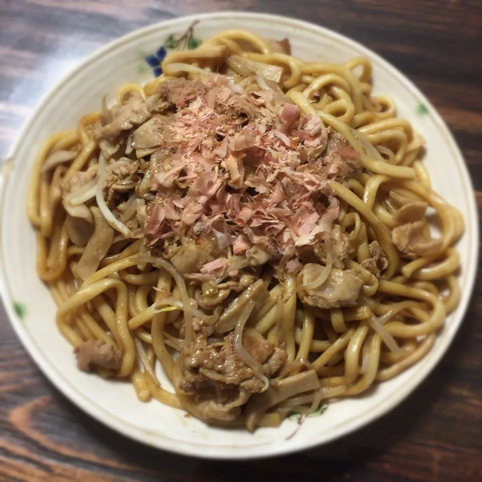 普通の焼きうどん😋|いしくん。（たまご王子🥚🐣🐥🐔）さん