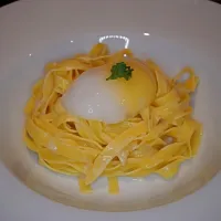 Snapdishの料理写真:Egg pasta|nick pornchanaさん