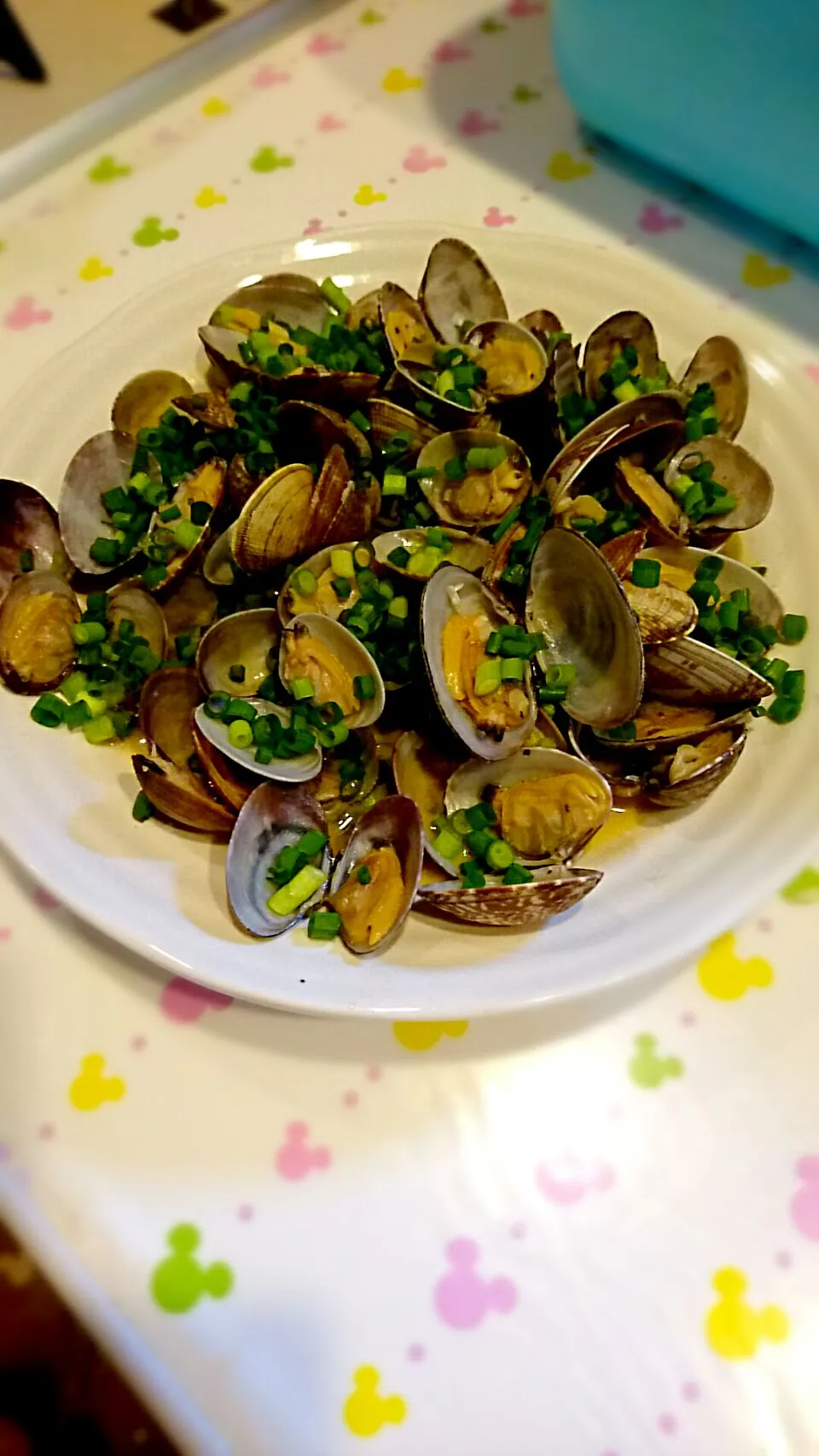 アサリの酒蒸しガリバタ醤油|よちやまさん