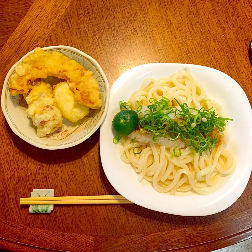 香川 もり家さんのおうどんお取り寄せ😋 大根おろし、スダチぎゅー！お味グー💕|たうさん