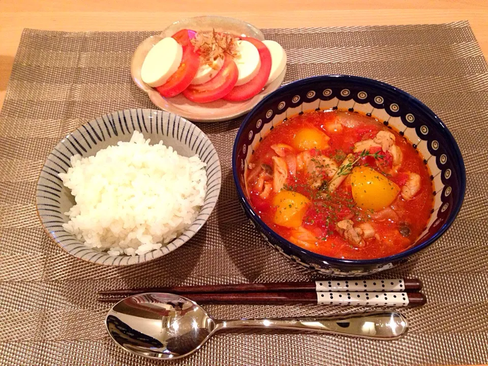 鶏肉のトマト煮込み|m.s.さん