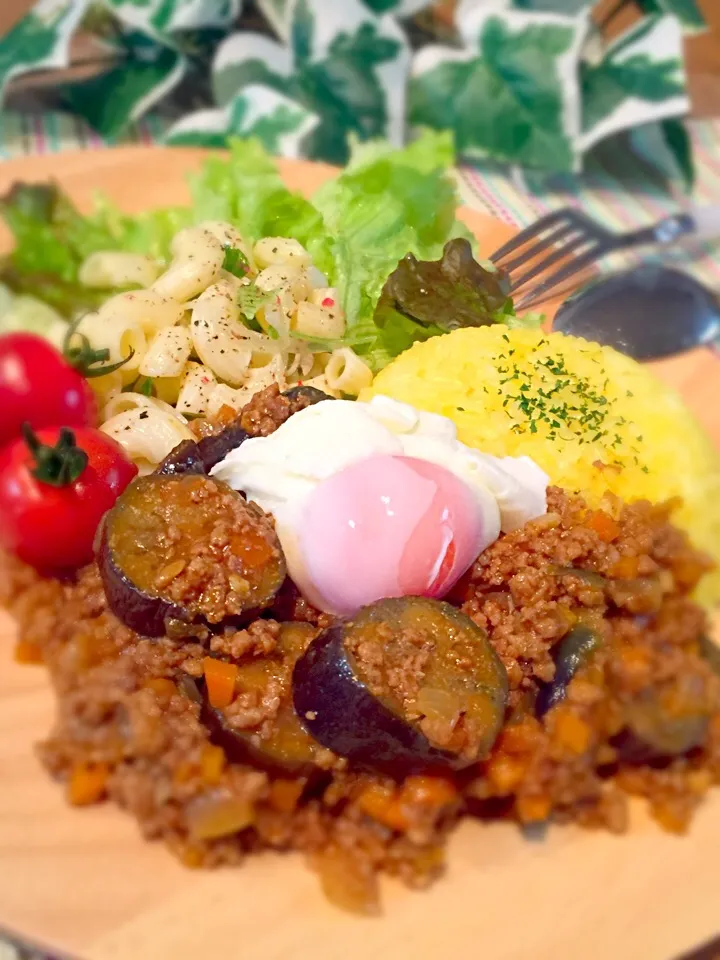 なす🍆のキーマカレー♪|あゆさん