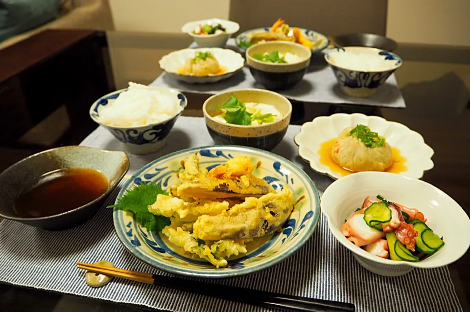 天ぷら定食|はらしおりさん