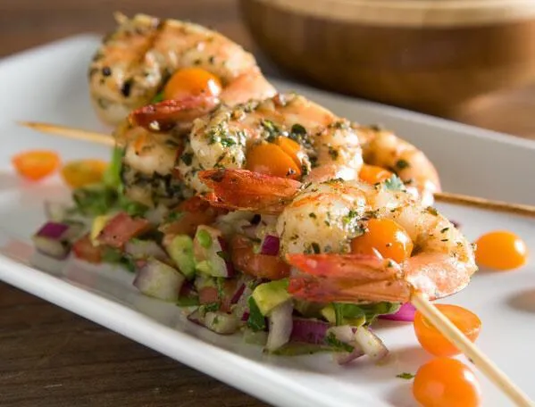 Grilled Cumin Prawns with Avocado Salsa|💕Food Love💕さん