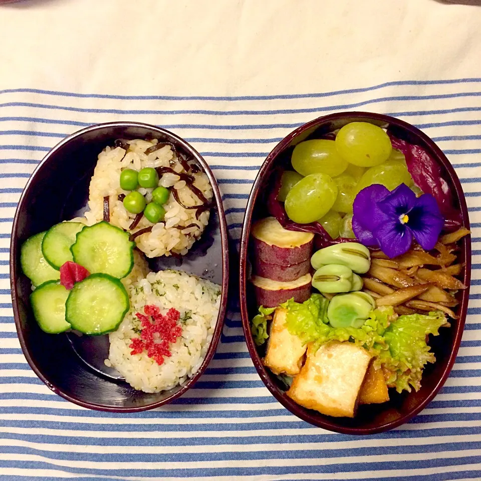 Snapdishの料理写真:vegan弁当|makiko_aさん