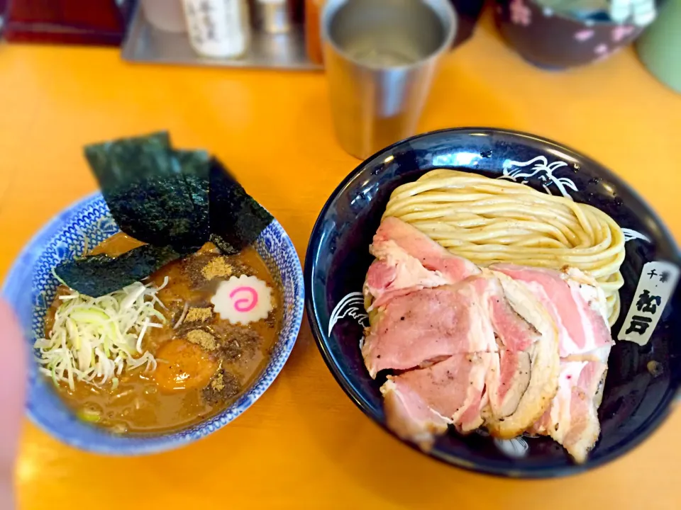 Snapdishの料理写真:特製つけ麺@中華蕎麦 とみ田|morimi32さん