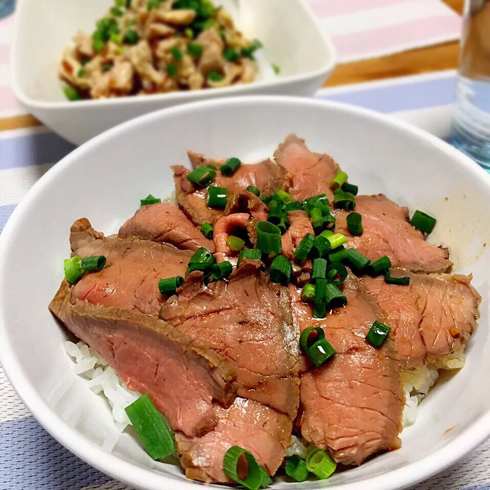 ローストビーフ丼|Yoshikoさん