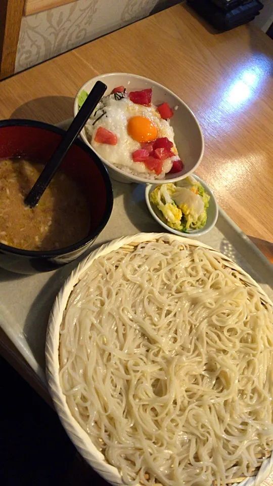 稲庭うどんと山かけご飯@七蔵(新橋)|yoooochanさん