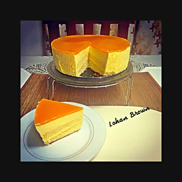 mango mousse cake|Lohan Brownさん