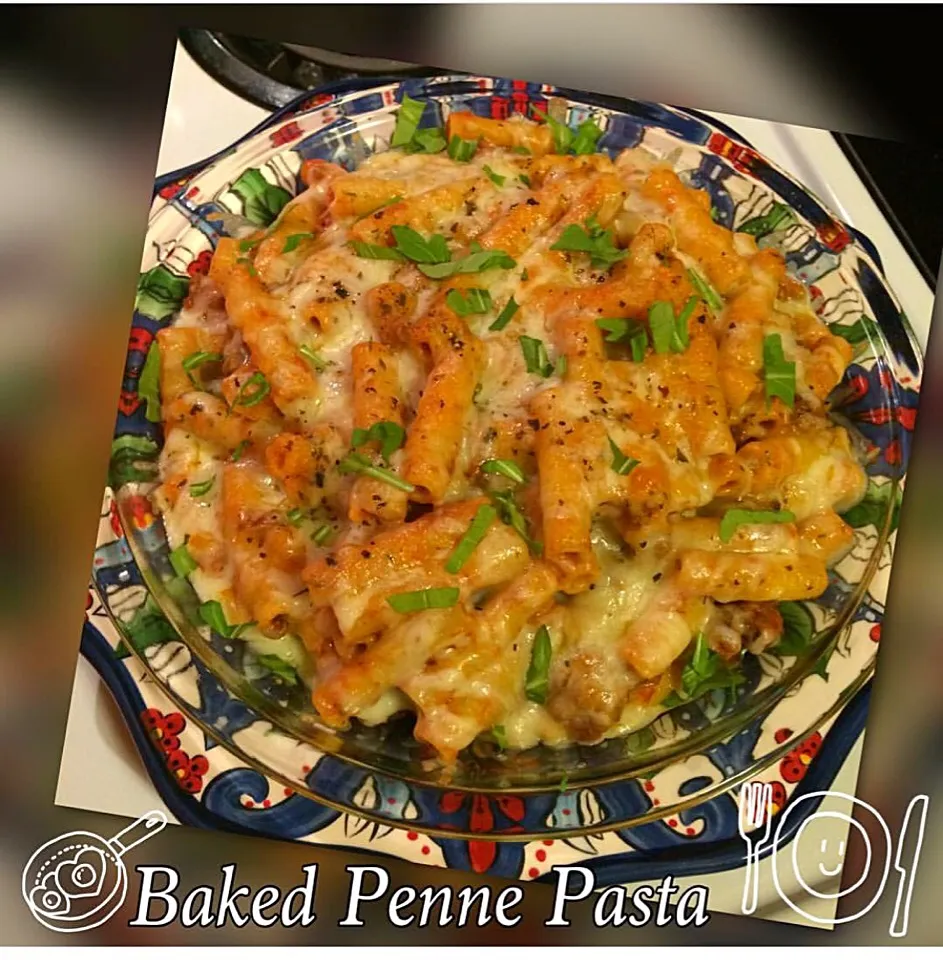 Baked penne pasta|🌺IAnneさん