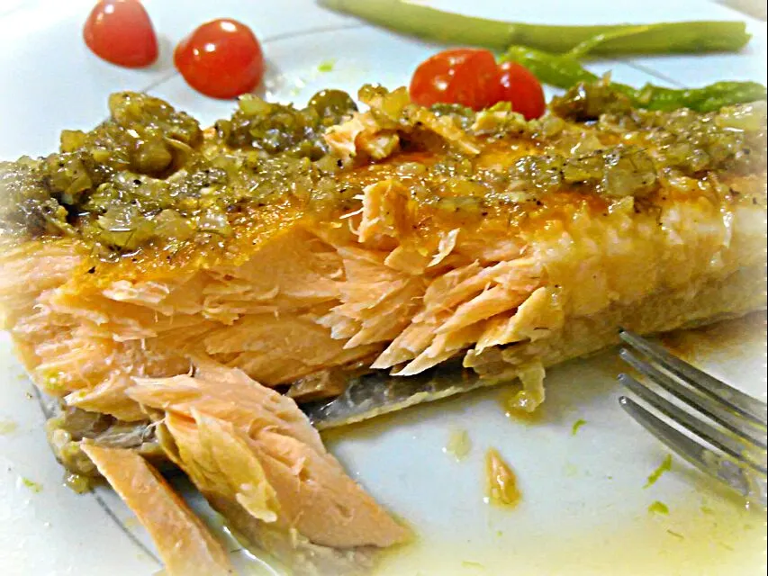 baked Norwegian salmon|Lohan Brownさん